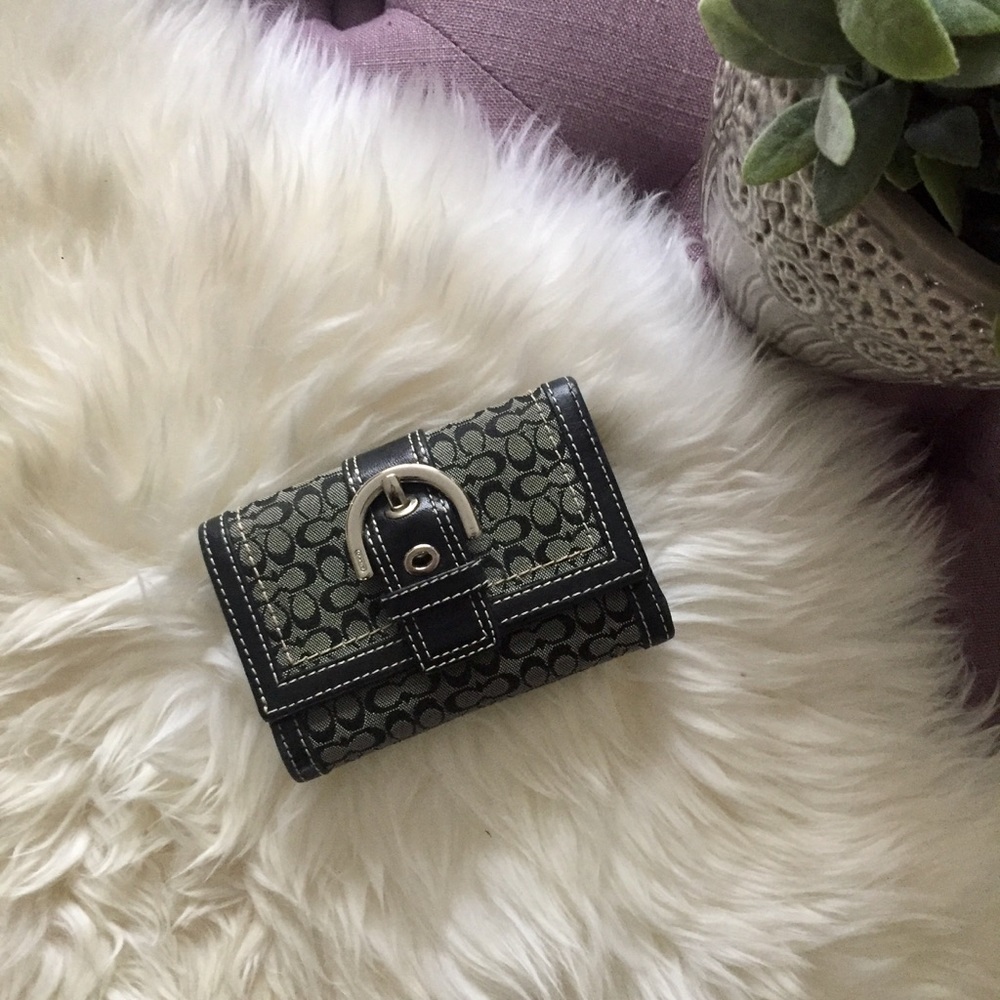 Coach Black Wallet